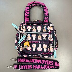 Harajuku Lovers Black and Pink Bag